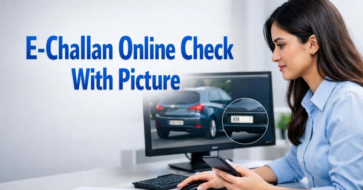 E-Challan Online Check With Picture
