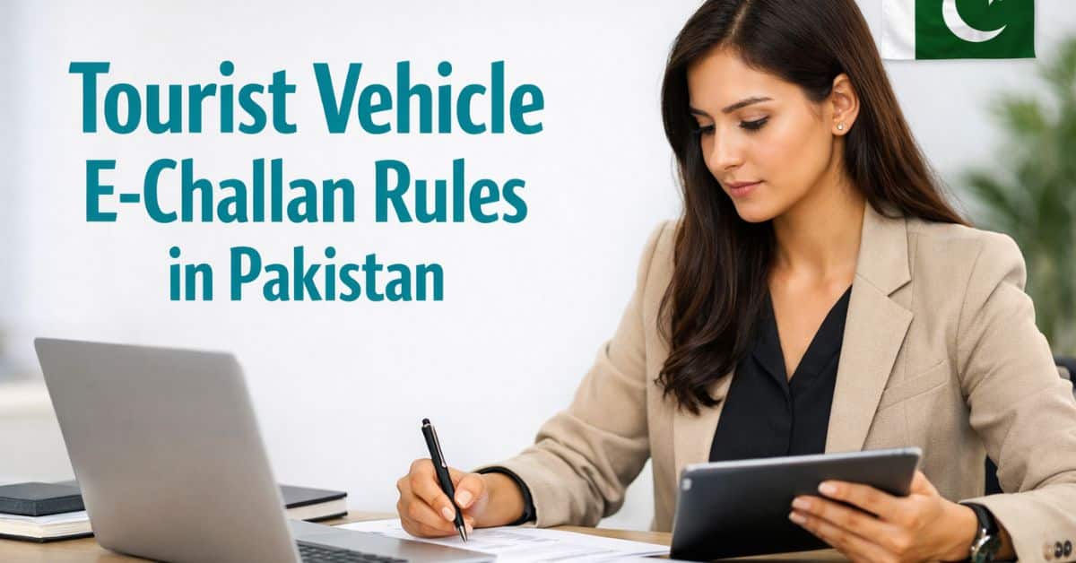 Tourist Vehicle E-Challan Rules in Pakistan