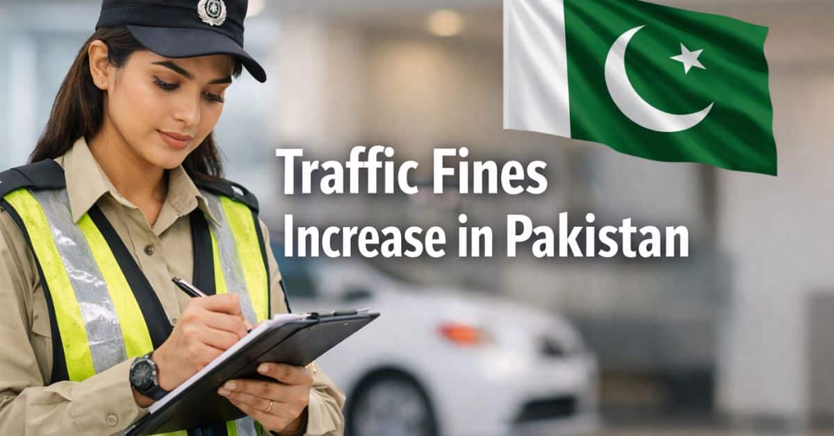 Traffic Fines Increase in Pakistan
