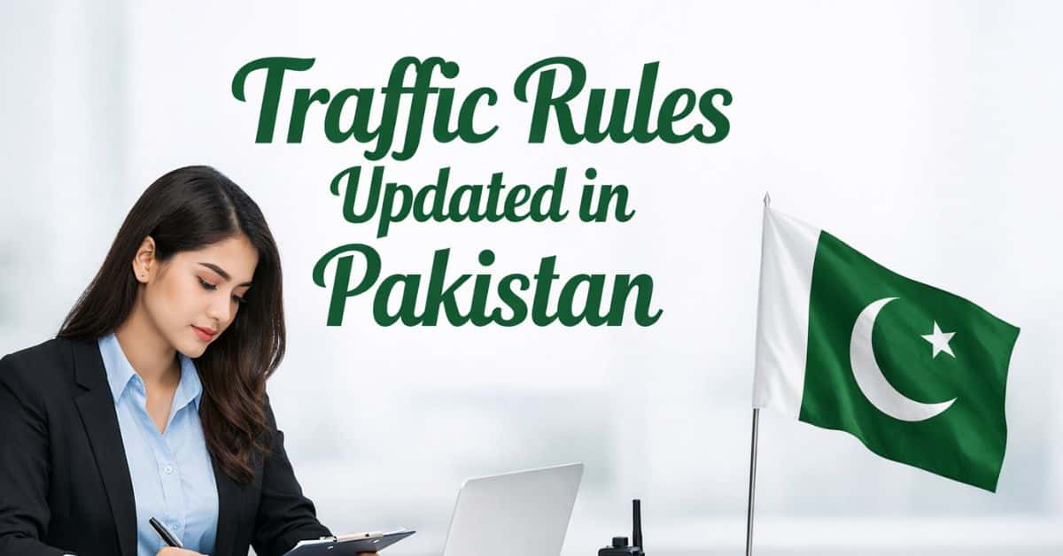 Traffic Rules Updated in Pakistan