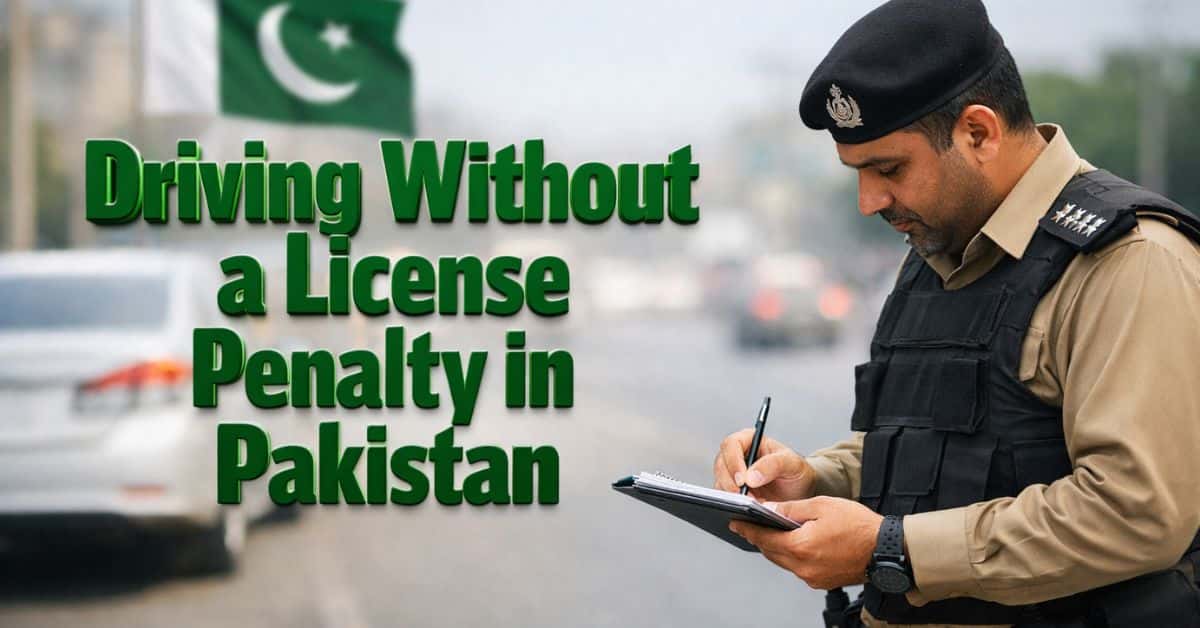 Driving Without a License Penalty in Pakistan