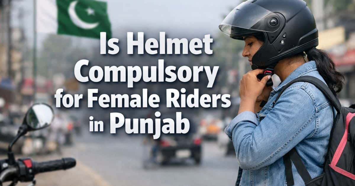 Is Helmet Compulsory for Female Riders in Punjab