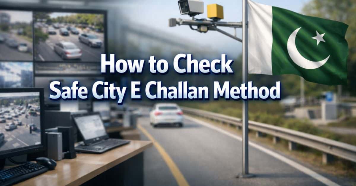 How to Check Safe City E Challan Method